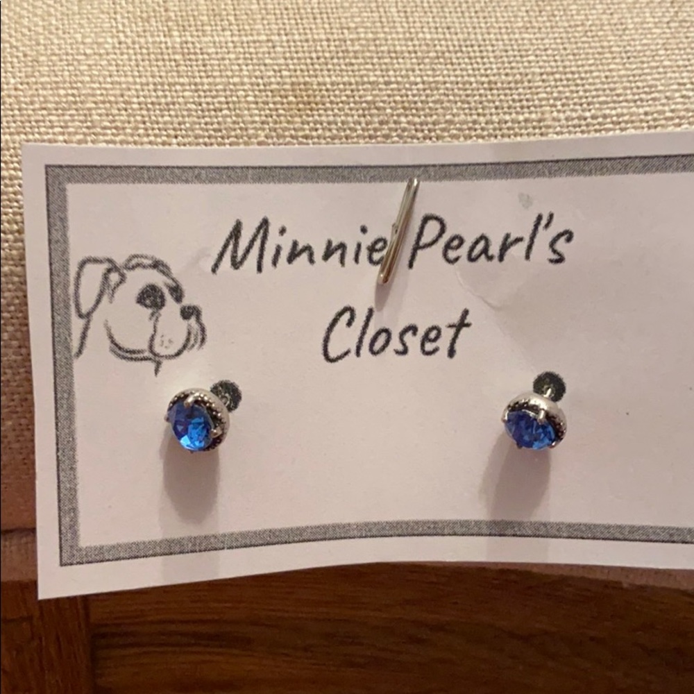 Blue stone Earrings